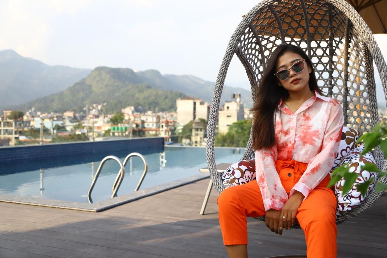 Dahlia Boutique Hotel Pokhara Kültér fotó