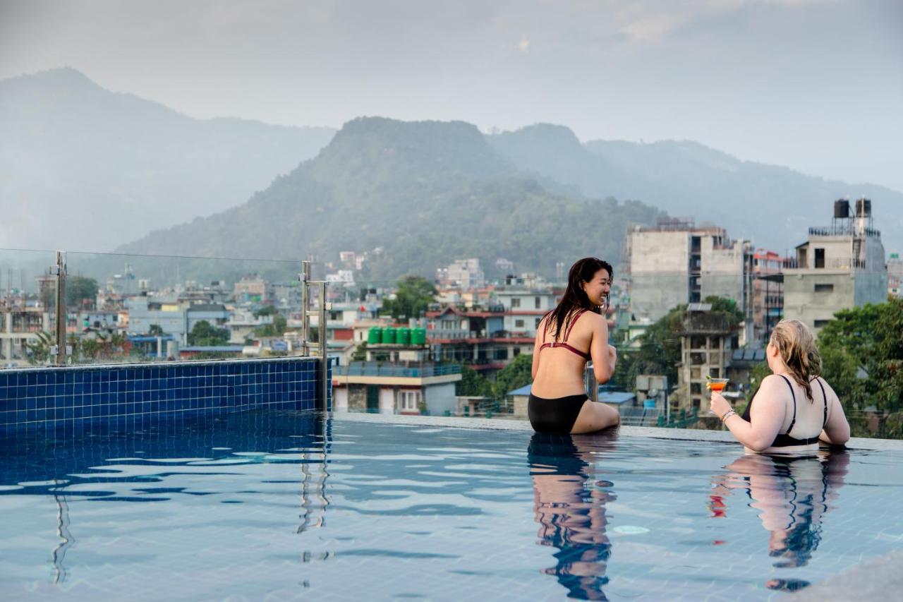 Dahlia Boutique Hotel Pokhara Kültér fotó
