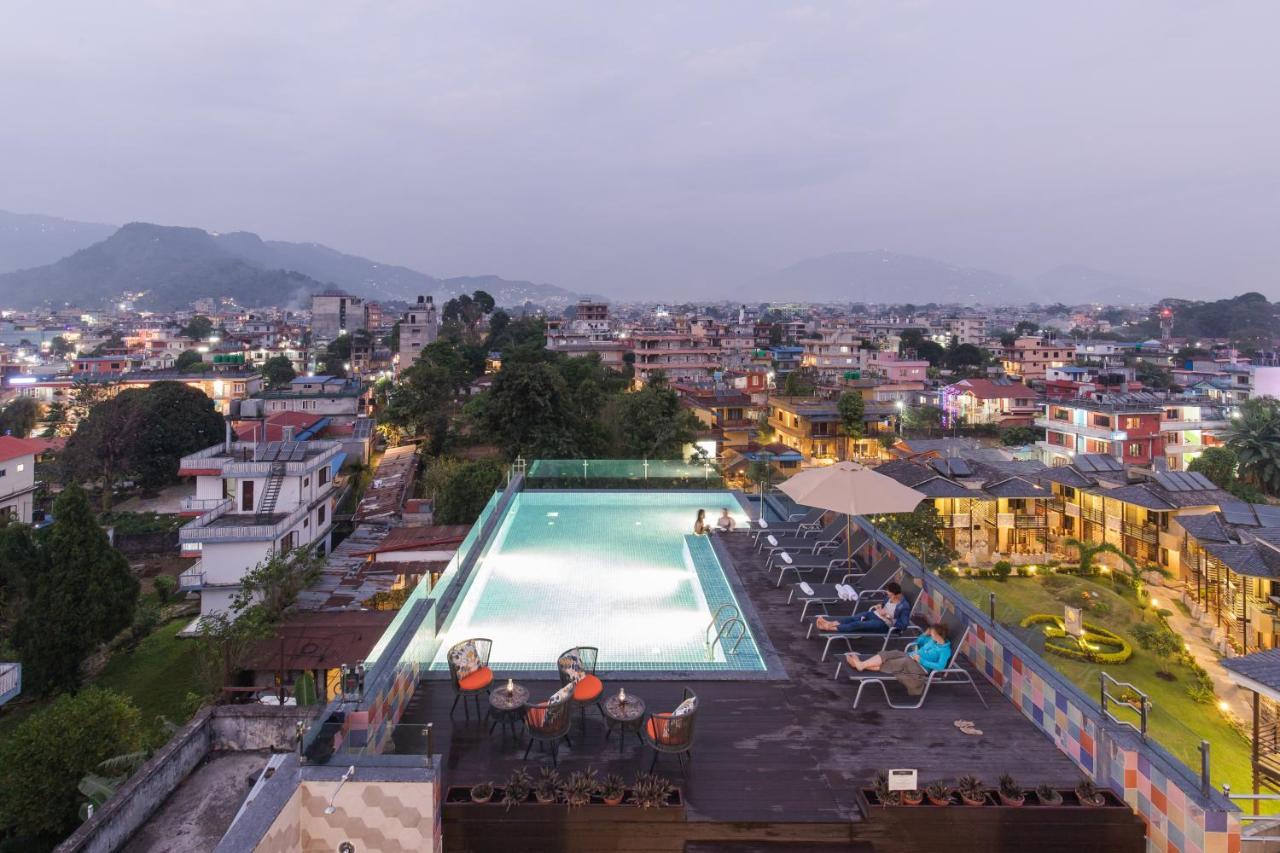 Dahlia Boutique Hotel Pokhara Kültér fotó